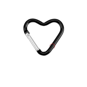 Llavero de Aleación de Aluminio en Forma de Corazón, Portátil, Decorativo para Mochila, Capacidad de Carga de 15 kg - Product Image 5
