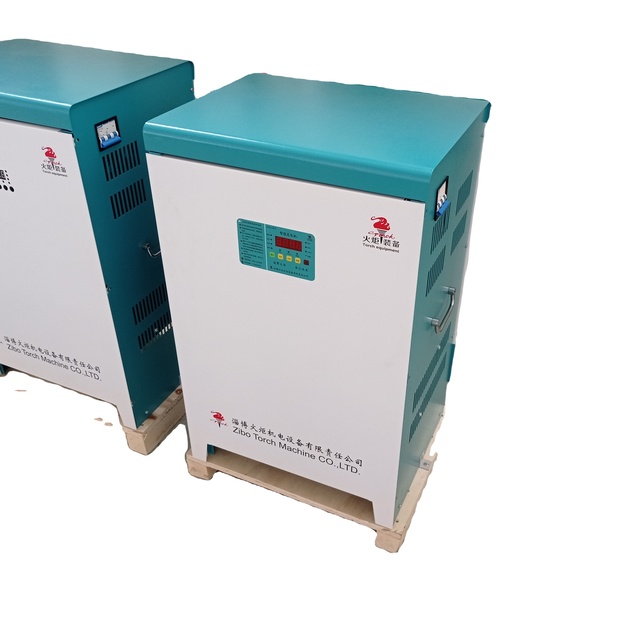 China ZIBO Torch Lead Acid Battery ELECTRIC Forklift Battery Charger 48v 100a Industrial Use