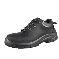 Chaussures de sécurité industrielles S3 en cuir de vache à embout en acier pour hommes