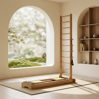 Lit échelle bidirectionnel en bois de chêne durable, portable, pour studio de Pilates, réglable, garantie 3 ans, pour la santé des jeunes, origine Shandong, en bois
