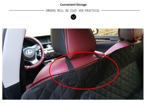 Nuevo Producto: Funda Protectora para Asiento Trasero <span class=keywords><strong>de</strong></span> Coche para Perros, Extensor <span class=keywords><strong>de</strong></span> Asiento Trasero con Base Rígida, Hamaca para Perros para Coche, SUV y Camionetas - Product Image 4
