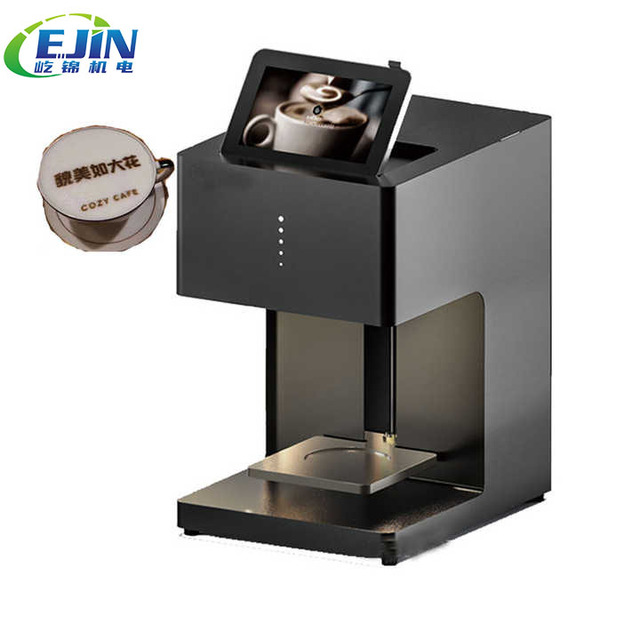 2025 Hot Sale New Smart Latte Art Coffee Printer Flatbed Wifi Connect Edible Coffee Art for Creative Coffee Shops DX7 XP600
