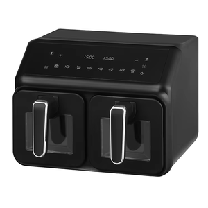 267093 CE/CETL Offres <span class=keywords><strong>Black</strong></span> <span class=keywords><strong>Friday</strong></span> Friteuse à air numérique électrique 8L à double panier - Product Image 1
