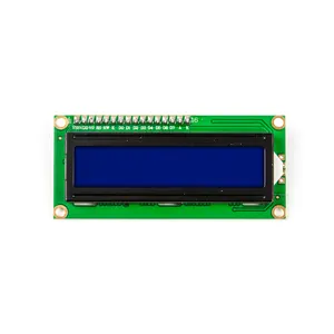 LCD显示LCD1602模块蓝屏1602 I2c LCD显示模块HD44780 16x2 IIC字符1602 5V