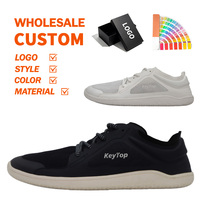 Chaussures minimalistes légères et respirantes à semelle fine et zéro drop, avec embout large, pour hommes, idéales pour le yoga et la gym
