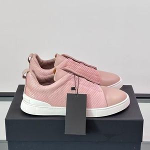 Zapatos Casuales de Cuero Genuino para Hombre de Diseño de Lujo, con Triple Costura, de Corte Bajo, con Cordones, Transpirables, a la Moda - Product Image 4