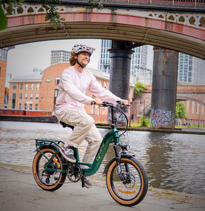 EE. UU. UE Reino Unido Almacén Nova Retro Cycle Electric Step Thru E-Bike 250W Dropship Fatbike Hybrid E-bike ELECTRR <span class=keywords><strong>BICICLETA</strong></span> - Product Image 5