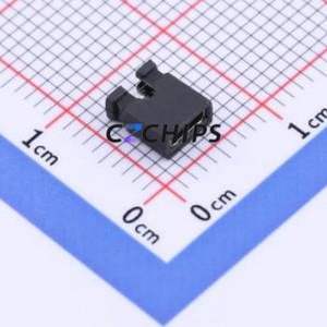 M254D-02-060-B Shorting Cap / Jumper Cap P=2.54mm Connector ( Pitch: 2.54mm ) - Product Image 1