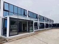 Maison préfabriquée en conteneur de style industriel moderne et respirant ATLAS pour une utilisation modulaire en logement, bureau ou hôtel