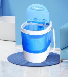 Mini-laveuse portable semi-automatique la plus vendue pour la maison, idéale pour chaussettes, bébés et enfants, avec drain en plastique, vente en gros - Product Image 2