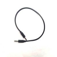 Câble de raccordement Eurorack mono mâle-mâle 3,5 mm avec gaine en PVC pour synthétiseurs modulaires, longueur 20 cm