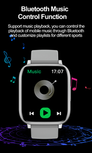 Thiết Bị Điện Tử Sức Khỏe Di Động Thông Minh Đồng Hồ Tập Thể Dục Tracker Heart Rate Ngủ Màn Hình Thể Thao Chế Độ Bước Calorie Counter Pedometer - Product Image 3