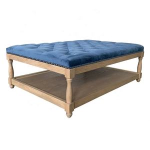 S1083-80 הamptons צרפתית בסגנון צרפתי מגולף מינימליזם פשטני מינימליסטי בעל מבנה שולחן ספה לסלון - Product Image 4