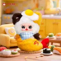 Xiao Pang Dou What to Eat Today Good Vinyl Plush Blind Box Trendy Play Cute Doll Ornaments Doll Gift