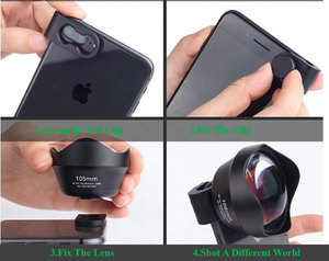 Lente Macro Profesional Teleobjetivo para Retratos con Enfoque Largo 4K HD para Teléfonos Móviles Pentax/Sigma con Recubrimiento Verde FMC - Product Image 5