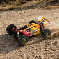 Buggy de course RC sans balais 1:14 4x4 tout-terrain avec châssis en alliage d'aluminium et amortisseurs à huile pour l'aventure en extérieur