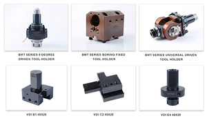 Drake BMT tháp pháo công cụ chủ cho Máy phay bmt40 bmt45 bmt55 bmt65 0 độ sống điện chuyển công cụ chủ cho máy tiện - Product Image 6