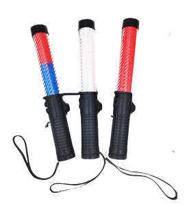 मल्टीफंक्शन ट्रैफिक सुरक्षा के साथ 29 सेमी wand के नेतृत्व वाले बैटन वाटरप्रूफ रिचार्जेबल फ्लैशलाइट - Product Image 1