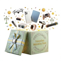 Boîte mystère électronique avancée, boîte cadeau aléatoire, 1 à 3 pièces, téléphone, drone, mini ventilateur, accessoire, boîte surprise