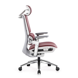 Silla de Oficina Ejecutiva Giratoria de Lujo con Respaldo Alto, en Cuero PU, Ergonómica, con Brazos para Mayor Comodidad - Product Image 2