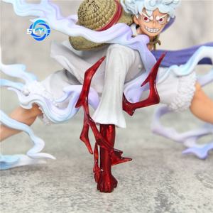 Nuova Statuetta Anime di Luffy Gear 5 con Capelli Bianchi, 20cm, Collezione Decorativa One Piece - Product Image 4