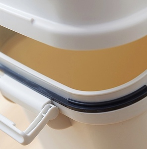 3 Size Options PP <strong>Swing</strong> Top Garbage <strong>Bin</strong> Odor-Resistant <strong>Liner</strong> Holder Removable Lid Handle Nordic Style Storage Trash Can for - Product Image 3