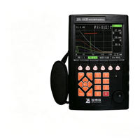 Détecteur de défauts ultrasonique numérique portable ZBL-U630, instrument de test NDT pour les fissures de soudure métallique, l'épaisseur des défauts, avec sondes