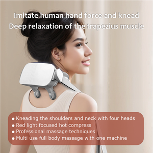4 modos baratos + 3 niveles de fuerza que satisfacen diferentes necesidades de masaje Masaje de hombros y cuello - Product Image 2