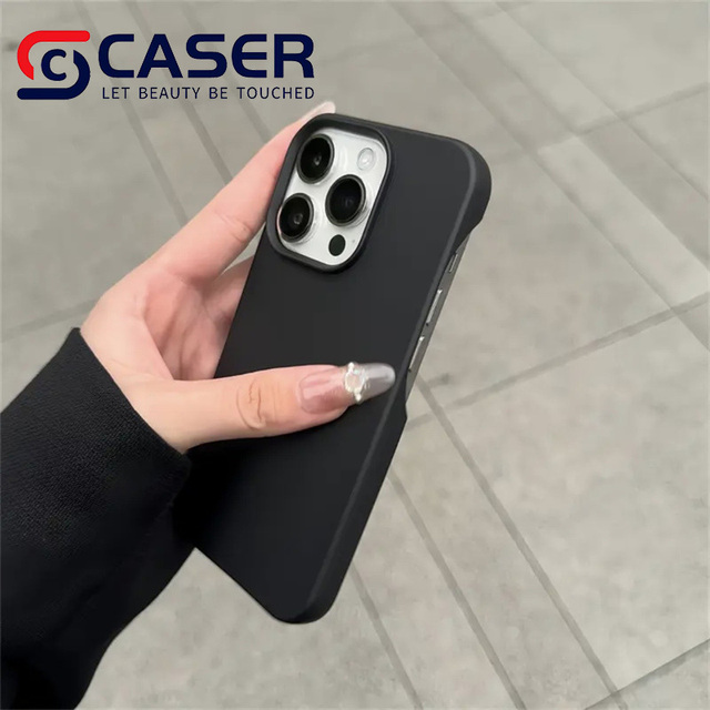 Simple Ultra-Thin Matte Half-Pack TPU Phone Cases for iPhone 16 15 Pro Max 14-Solid Color Fluorescent Soft Mobile Cover