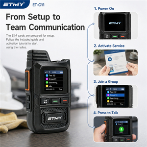 ET-C11 4G LTE avec option GPS, communication bidirectionnelle mondiale, charge Type-C, carte Micro-SIM - Product Image 5