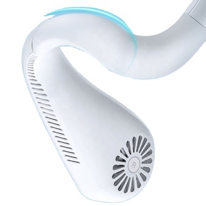 2026 New Arrivals Factory Wholesale Wearable Neck for Outdoor Rechargeable <b>Mini</b> <b>Usb</b> Portable Cooling <b>Fan</b> - Product Image 5
