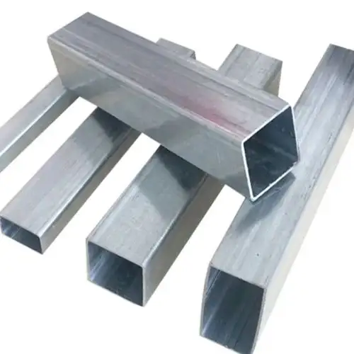 Tuyaux carrés en acier galvanisé Z180 de 0.5mm d'épaisseur à chaud à paillettes régulières