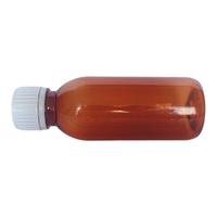 Bouteille en PET liquide orale 120ML pour sirop de jus d'eau avec bouchon à vis pompe pulvérisateur fabricant en gros