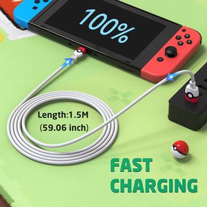 สายชาร์จสำหรับเล่นเกม USB สำหรับ Oled Lite Pro สายชาร์จ Ps5/xbox Game Switch Switch Oled - Product Image 5