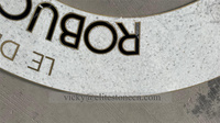 Mosaïque lettre gros carrelage marron et blanc sol 3D verre marbre carreaux de mosaïque pour la salle de bain