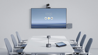 Pizarra Digital con Sistema Android, Táctil Infrarrojo de Alta Precisión, Compatible con 20 Puntos Táctiles, 4K, para Escritura y Video, con Soporte de Piso, para Uso en Ascensores