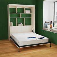 Lits Murphy pliables modernes pleine grandeur, gain de place, lits muraux, armoires, meubles