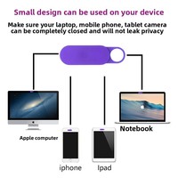Penutup lensa pelindung privasi kamera ponsel dan Tablet Promosi penutup Webcam untuk perlindungan privasi