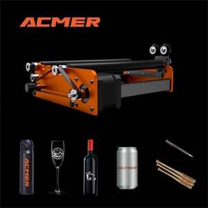 ACMER M2 Rouleau rotatif laser pré-assemblé pour gravure à 360 degrés sur objets cylindriques de 4 à 138 mm de diamètre, état neuf, 650 nm - Product Image 3