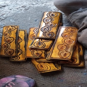 Couteau de cuisine SK2 de style animal nautique artisanat sculpté et poli en os avec poignée en corne écologique pour les repas et le bar - Product Image 1