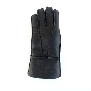 Nice Price Promotional Hand Warmer Sheepskin Shearling Lined <strong>Men</strong> <strong>Leather</strong> <strong>Gloves</strong> on <strong>Sale</strong> - Product Image 3