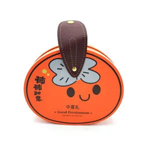 Hot Selling Cute Metal Tin Handbag With Belt Gift Metal Tin Box Candy Biscuit Portable Gift Bag Tin Box