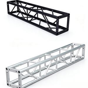 Haute qualité 	 Structure de scène portable noire et argentée, résistante à l'usure, antirouille, structure d'éclairage de scène de qualité supérieure pour <span class=keywords><strong>concert</strong></span> - Product Image 1