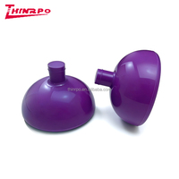 Coupe de percussion thoracique en silicone de qualité médicale, expulseur de crachats, coupe de physiothérapie respiratoire manuelle pour l'élimination du mucus
