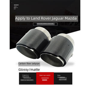 Puntas de escape de fibra de carbono para Land <span class=keywords><strong>Rover</strong></span> <span class=keywords><strong>Discovery</strong></span> <span class=keywords><strong>Sport</strong></span> y <span class=keywords><strong>Range</strong></span> <span class=keywords><strong>Rover</strong></span> <span class=keywords><strong>Evoque</strong></span> <span class=keywords><strong>Sport</strong></span>, silenciador de acero inoxidable, tuning de tubo de escape - Product Image 6