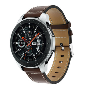 Para <span class=keywords><strong>Samsung</strong></span> Galaxy Watch 3 active 2 Pulsera de cuero <span class=keywords><strong>SmartWatch</strong></span> Diseño de hebilla Reloj de <span class=keywords><strong>mujer</strong></span> Banda suave - Product Image 4