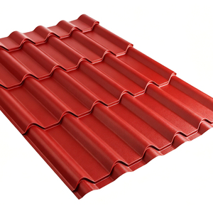 Lámina de Techo de Metal Galvanizado con Recubrimiento de Color PPGI Corrugado de Calibre <span class=keywords><strong>28</strong></span> - Product Image 3