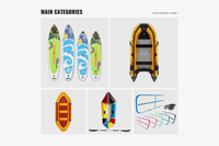 Planche SUP gonflable JH planche de surf planche à pagaie avec six accessoires de qualité supérieure ISUP pour le surf