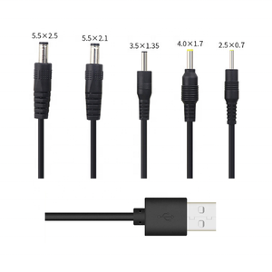 Sourcingmap 0.5m DC Male To DC Male 5.5 X 2.1mm Power Cable Extension Wire For CCTV Camera - View #9