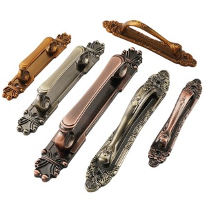 Zinc Alloy Furniture Handle Bar Cabinet <b>Drawer</b> Wardrobe Door Handle European Style Durable - Product Image 5